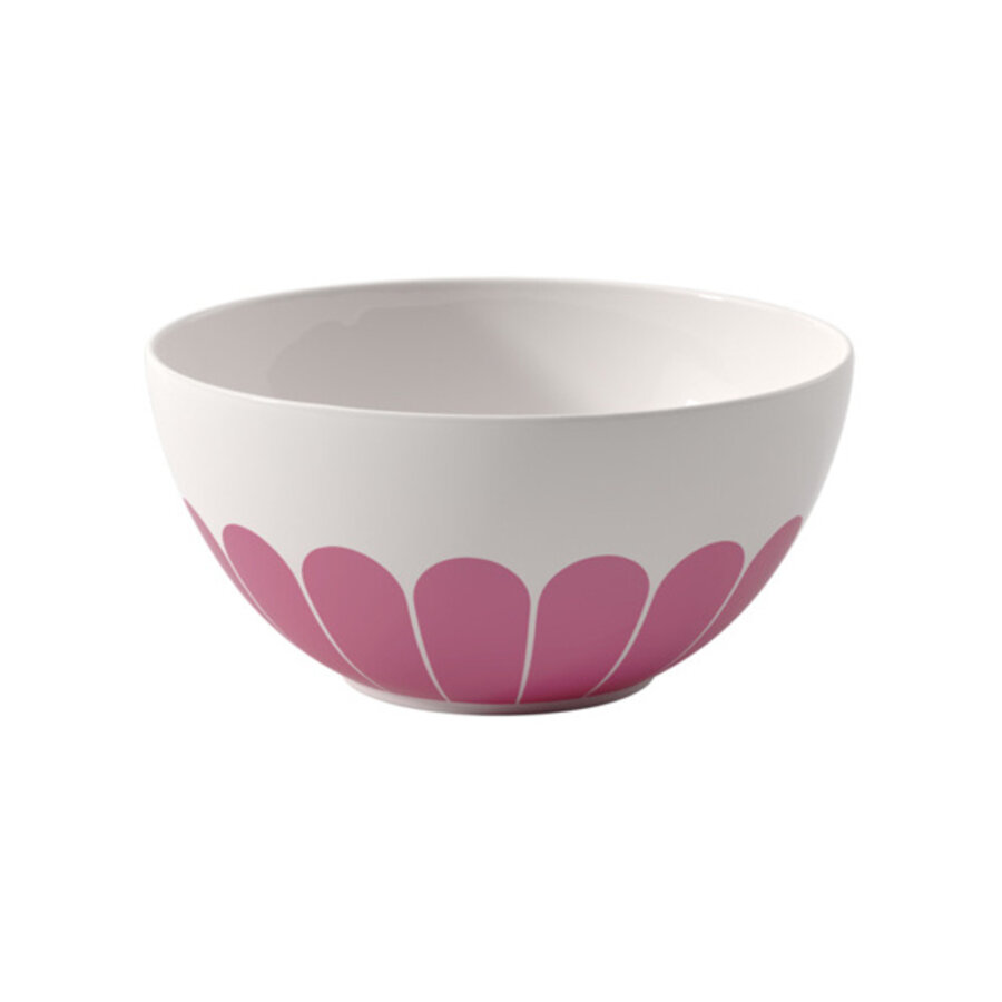 Slakom / saladier Fleur Couleur 24 cm-1