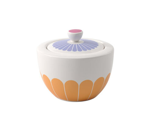  Villeroy & Boch Suikerpot / confituurpot Fleur Couleur 