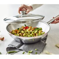 thumb-Wok Apollo 7 30 cm met GRATIS glasdeksel-1