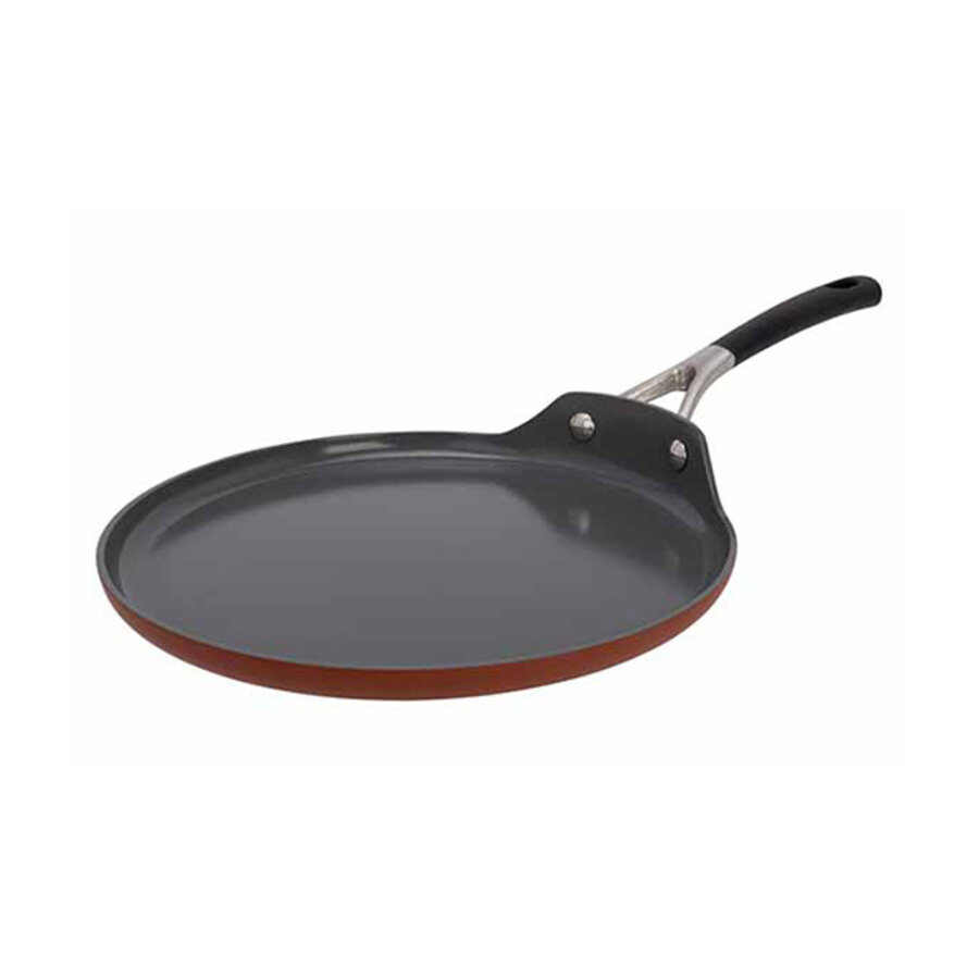 Pannenkoekpan 25 cm keramische antikleefcoating-1
