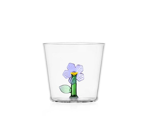  Ichendorf Milano Glas / Beker Botanica lila lichtpaarse bloem 35 cl 