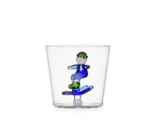  Ichendorf Milano Beker Snow Games met skiënd kind 