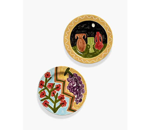  Serax Set 2 borden Santiaga de Borja - Dreams Delicia 