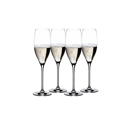  Riedel Champagneglas Vinum Cuvée Prestige / Set van 4 