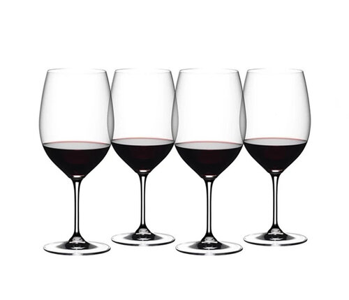  Riedel Bordeauxglas Vinum kristal Cabernet Sauvignon Merlot / Set van 4 