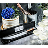 Sabel voor champagnefles te openen olijfhout