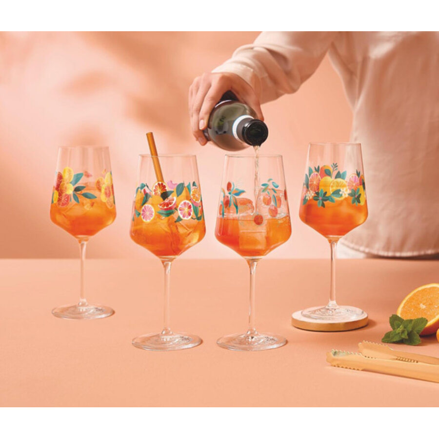 Set 4 aperitiefglazen Sommerrausch Aperizzo 50 cl-2