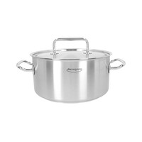 Kookpot 28 cm met deksel Commercial 3 8.5 liter
