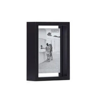 Fotokader / Floating box 13x18 cm coffee bean zwart