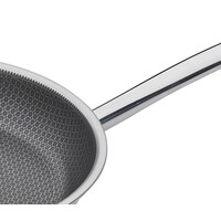 thumb-Wok / Wokpan 28 cm Vulcano Cut Resist met steel-2