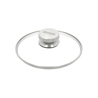 Deksel 18 cm glas
