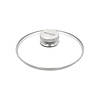 Deksel 20 cm glas