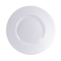 thumb-Extra groot plat bord porselein Ecume wit 29.5 cm-1