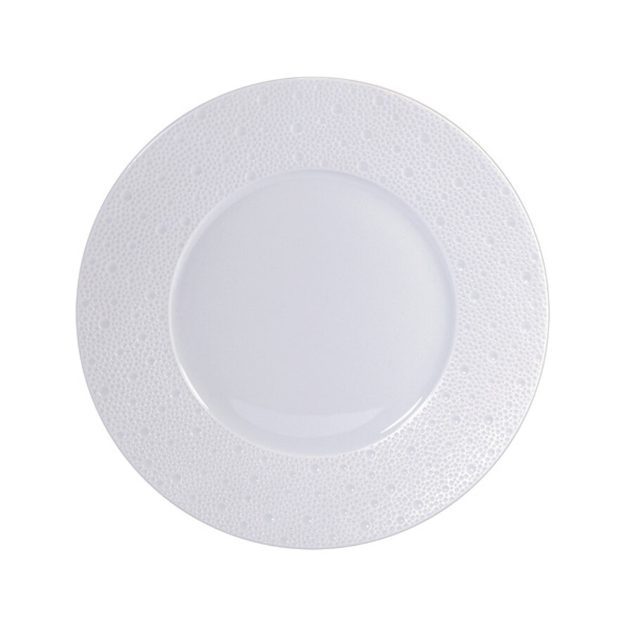 Plat bord / Dinerbord porselein Ecume wit 26 cm-1