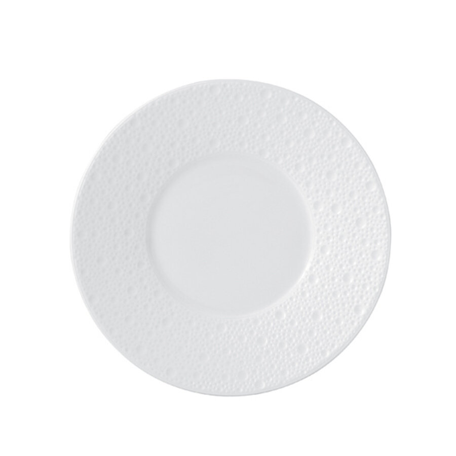Broodbordje / Cocktailbordje porselein Ecume wit 16 cm-1