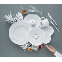 thumb-Broodbordje / Cocktailbordje porselein Ecume wit 16 cm-3