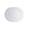 Bernardaud - Limoges Ovale schotel porselein 35 cm Ecume wit