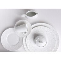 thumb-Ovale schotel porselein 30 cm Ecume wit-4
