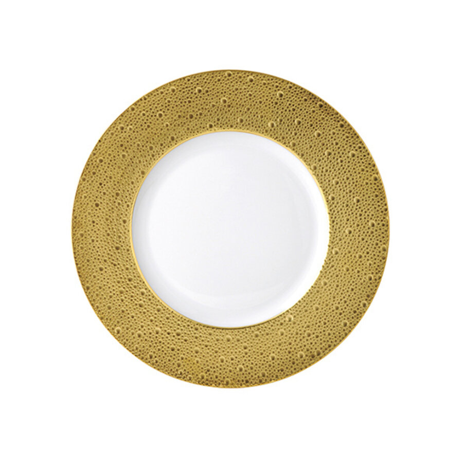 Plat bord of dinerbord porselein 26 cm Ecume Or-1