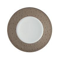 Plat bord of dinerbord porselein 26 cm Ecume Platina