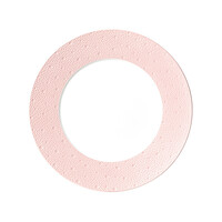 Plat bord of dinerbord porselein 26 cm Ecume rose de coree