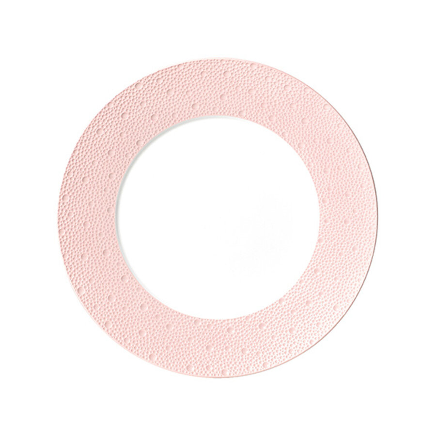 Plat bord of dinerbord porselein 26 cm Ecume rose de coree-1