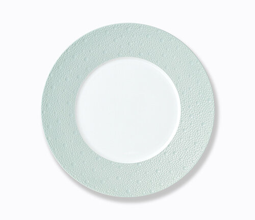  Bernardaud - Limoges Plat bord of dinerbord porselein 26 cm Ecume groen 