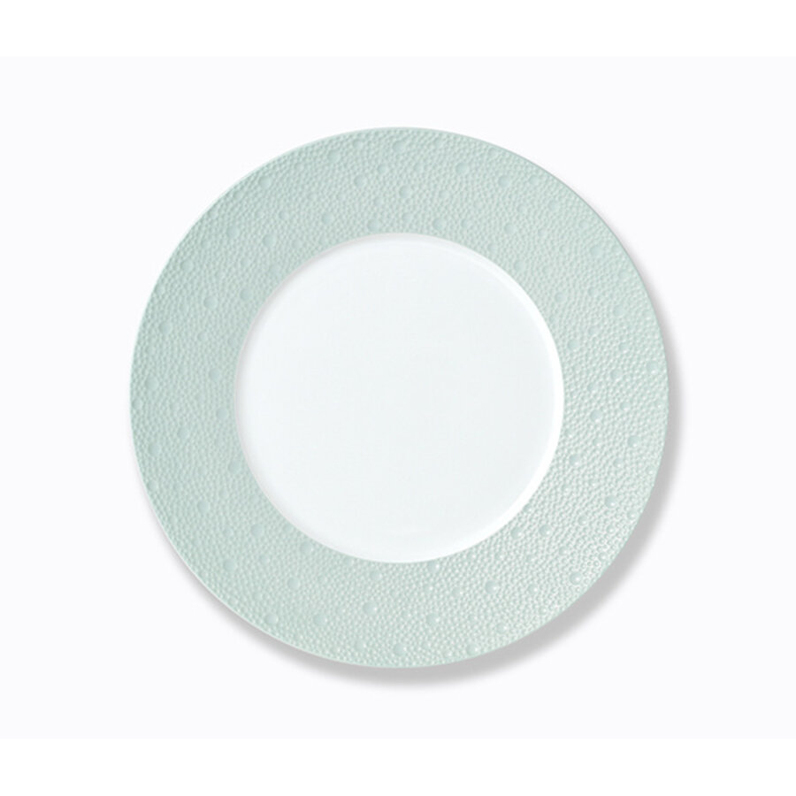 Plat bord of dinerbord porselein 26 cm Ecume groen-1