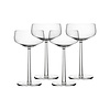 Set van 4 champagnecoupen / cocktailcoupen Essence