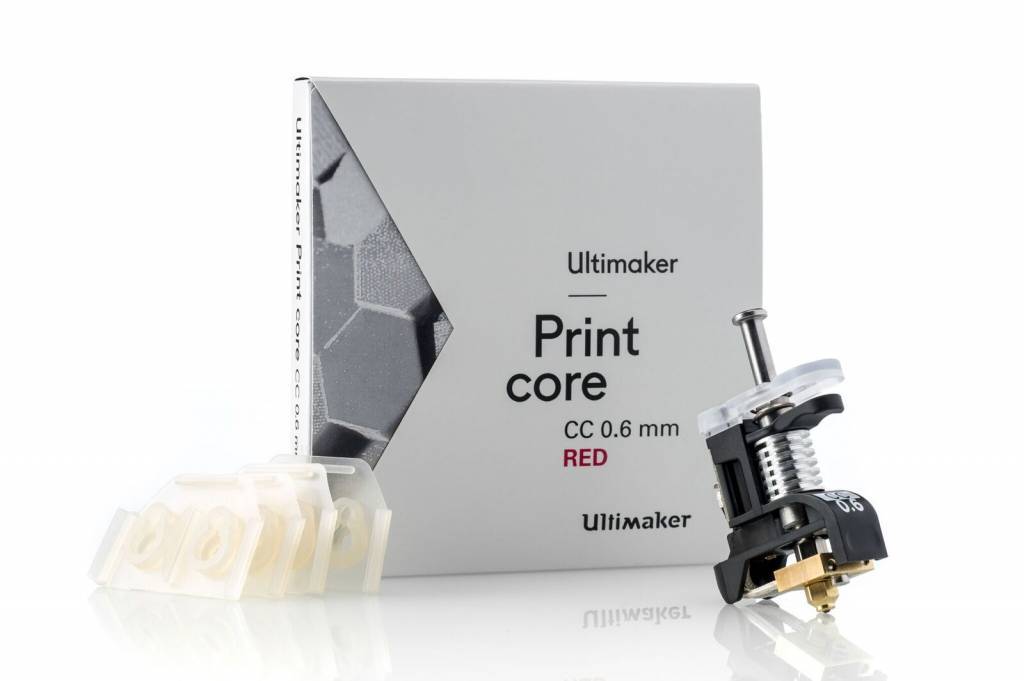 Ultimaker Print CC Red 0.6mm (#205942) - 3D Printer Solutions