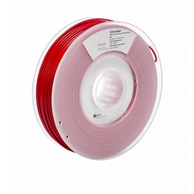 Ultimaker ABS Red (NFC) (#1623)