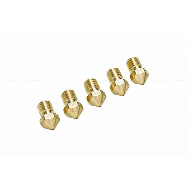 Ultimaker UM2+ Nozzle Pack 5x 0.8mm (#9527)