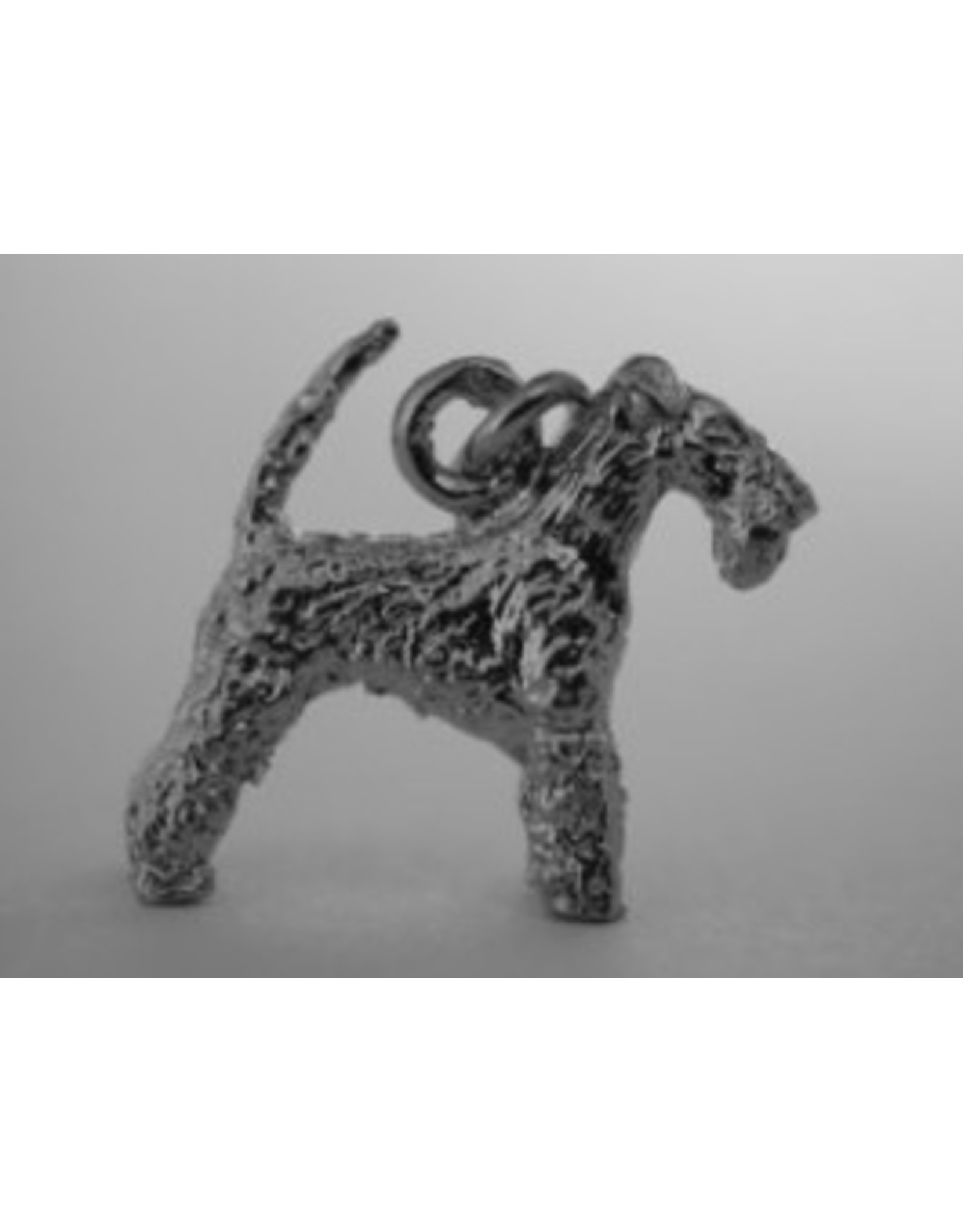 Handmade by Hanneke Weigel Sterling silver Lakeland terrier