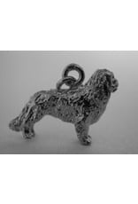 Handmade by Hanneke Weigel Sterling silver King charles spaniel