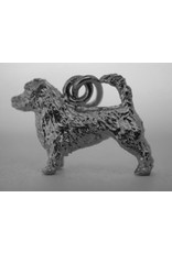 Handmade by Hanneke Weigel Zilveren Glen of imaal terrier