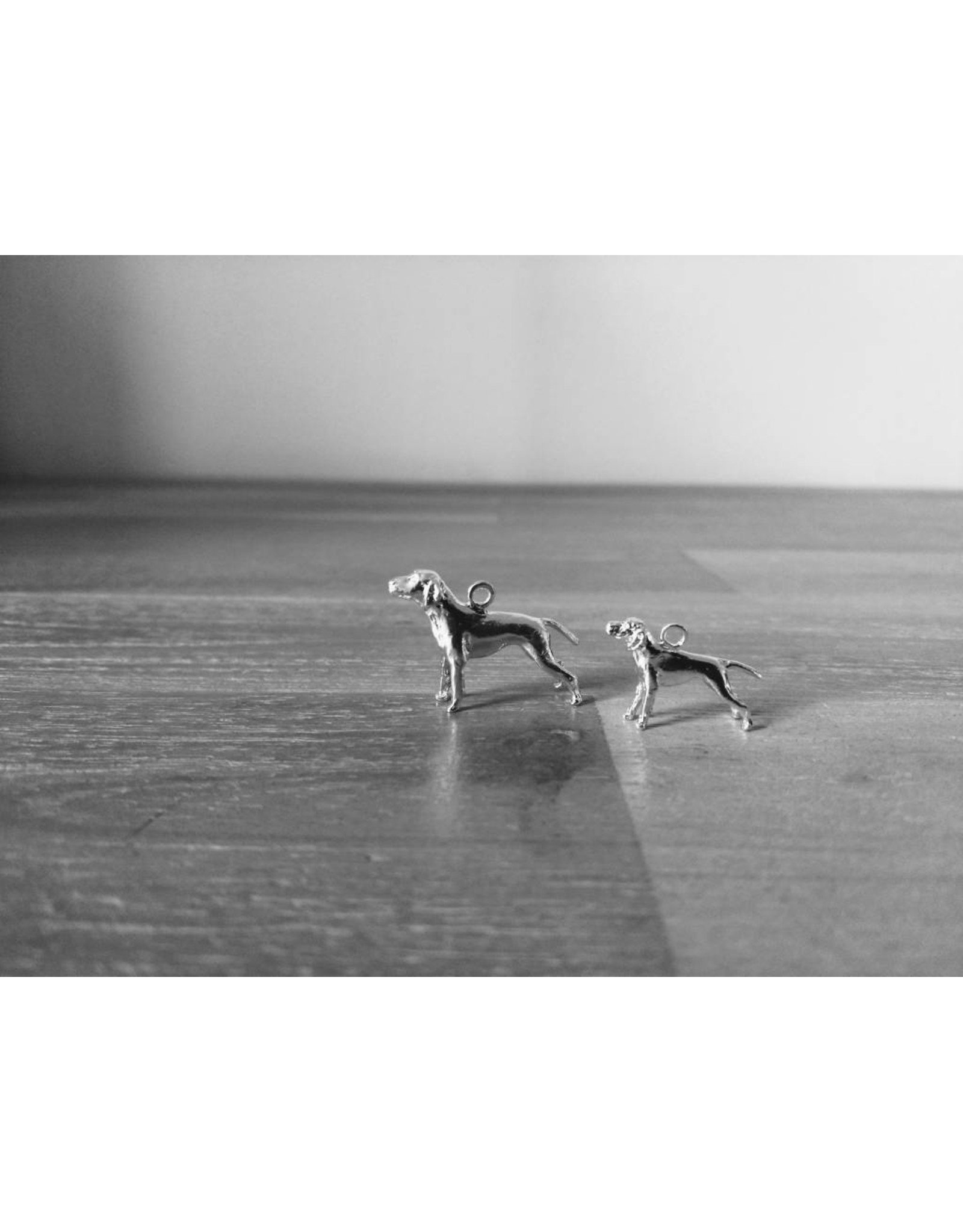 Handmade by Hanneke Weigel Sterling silver German pointer