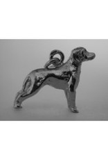 Handmade by Hanneke Weigel Sterling silver German hound dog