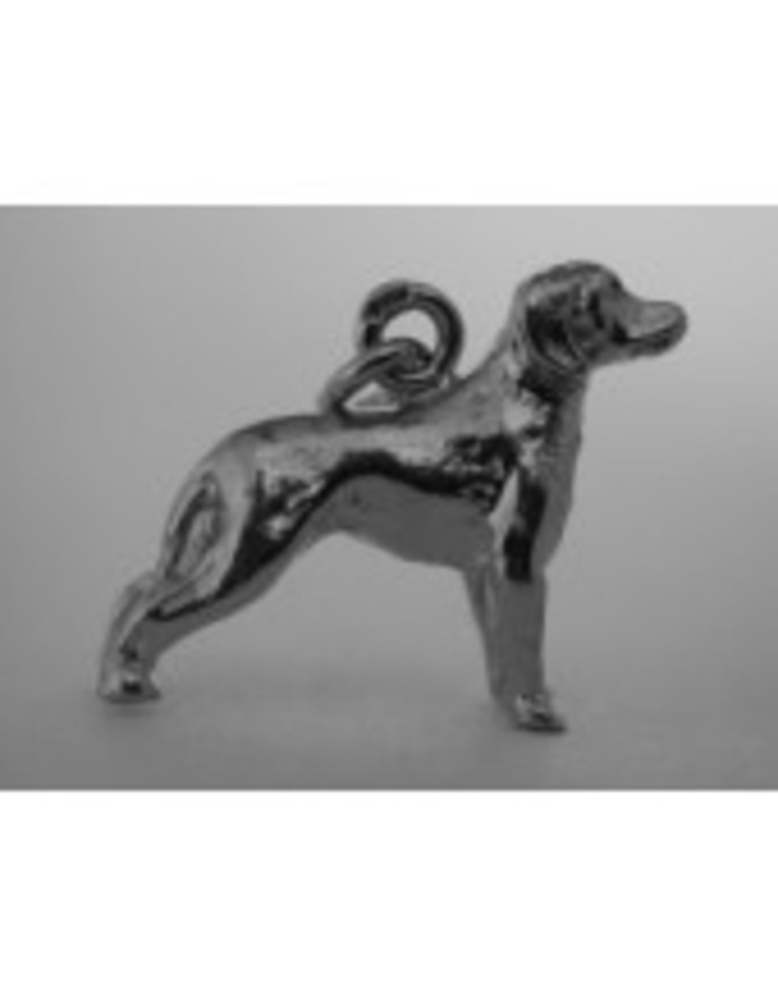 Handmade by Hanneke Weigel Sterling silver German hound dog