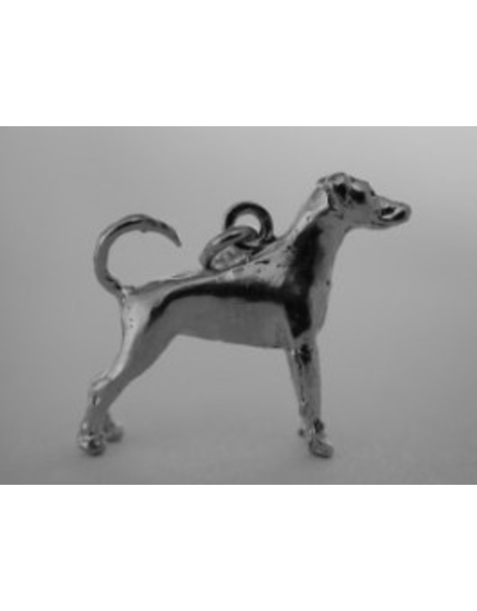 Handmade by Hanneke Weigel Sterling silver Dobermann