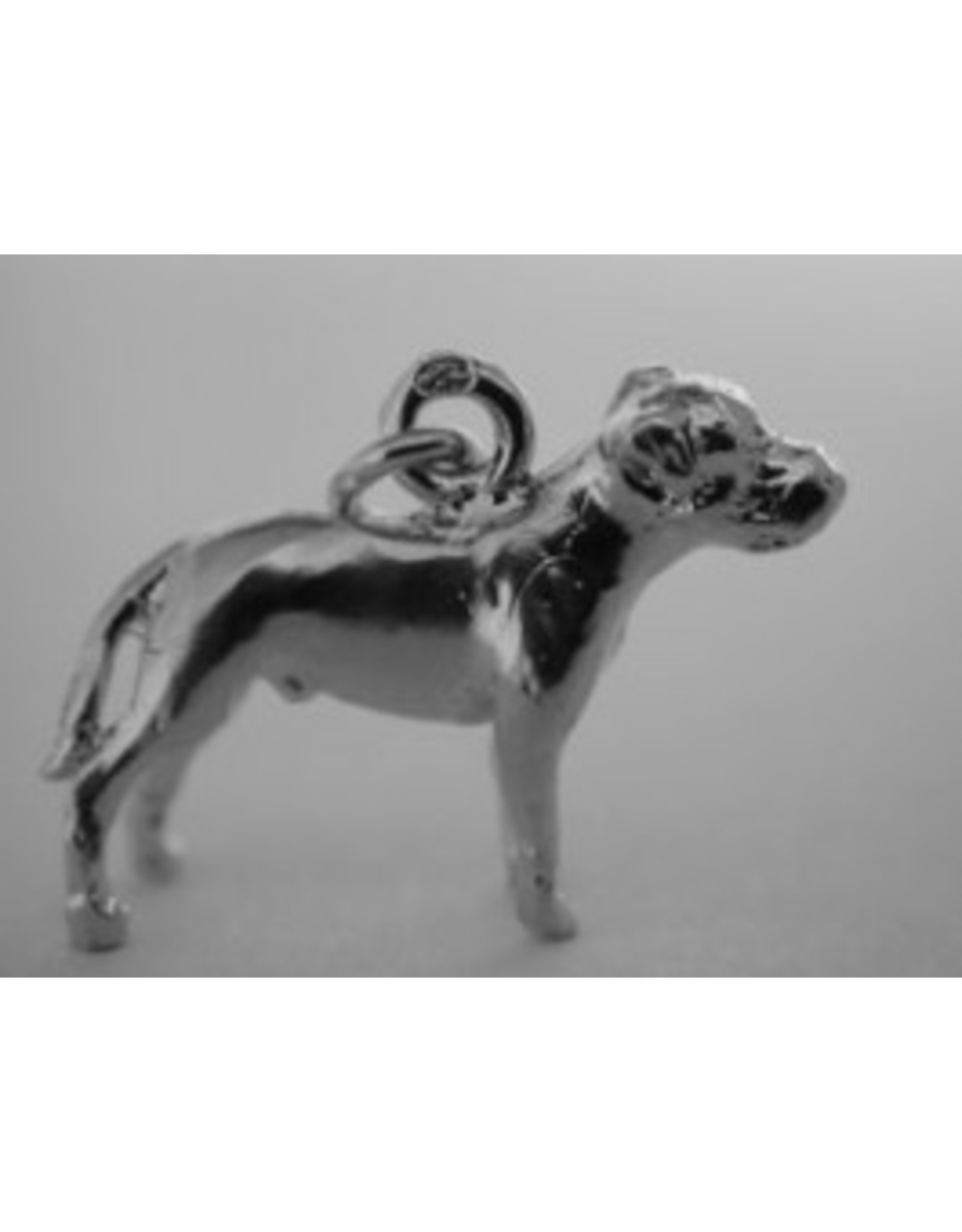 Handmade by Hanneke Weigel Zilveren Amerikaanse bulldog