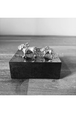 Handmade by Hanneke Weigel Sterling silver Bulldog