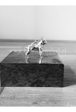 Handmade by Hanneke Weigel Zilveren Boston  terrier