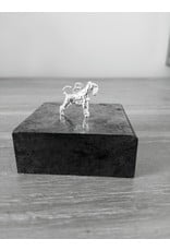 Handmade by Hanneke Weigel Sterling silver Miniature schnauzer