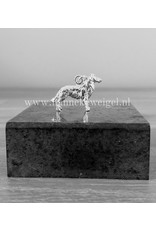 Handmade by Hanneke Weigel Sterling silver australian shepherd