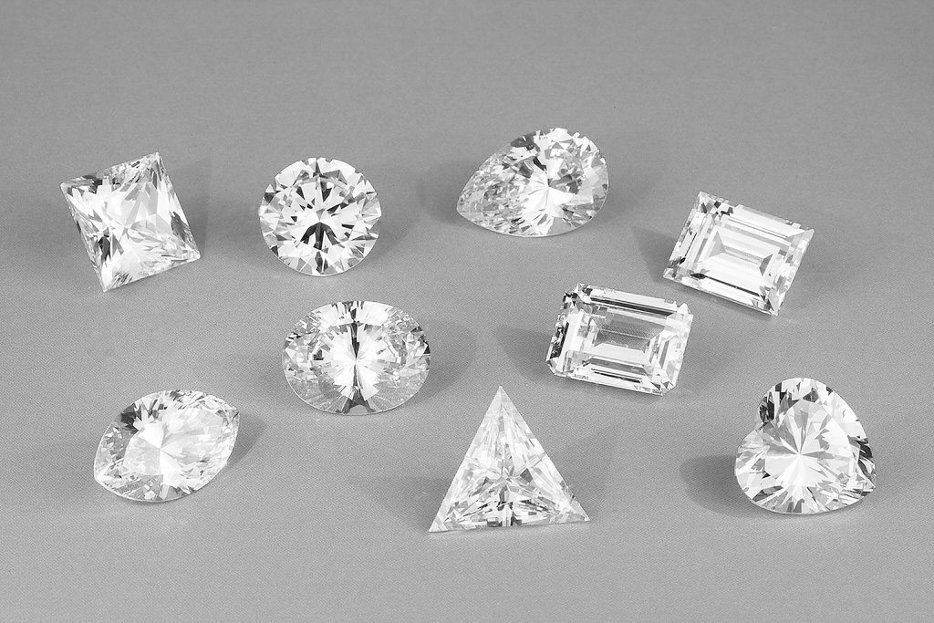 diamond shapes