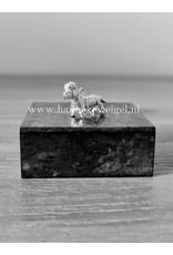 Handmade by Hanneke Weigel Zilveren Dandie dinmont terrier