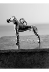 Handmade by Hanneke Weigel Sterling silver Great dane