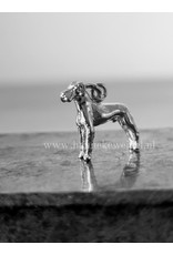 Handmade by Hanneke Weigel Sterling silver German great dane