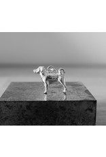 Handmade by Hanneke Weigel Sterling silver Appenzeller sennenhund