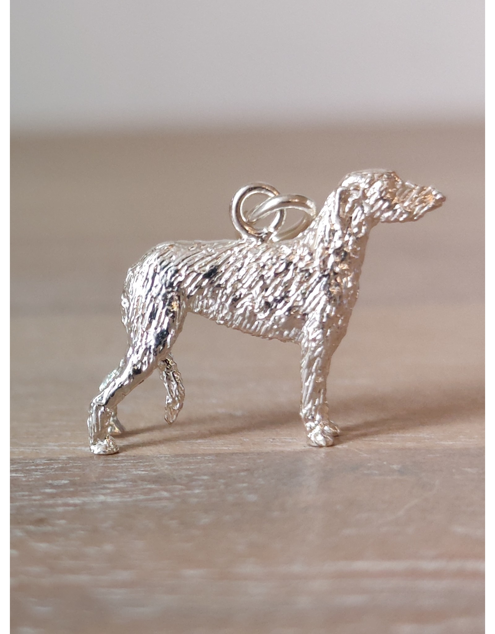 Handmade by Hanneke Weigel Sterling silver Deer hound